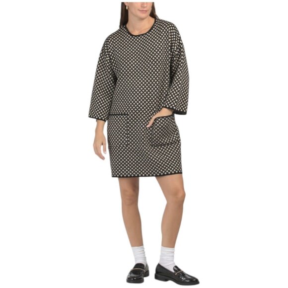 Max Studio Dresses & Skirts - MAX STUDIO Mini Sweater Dress With Front Pockets